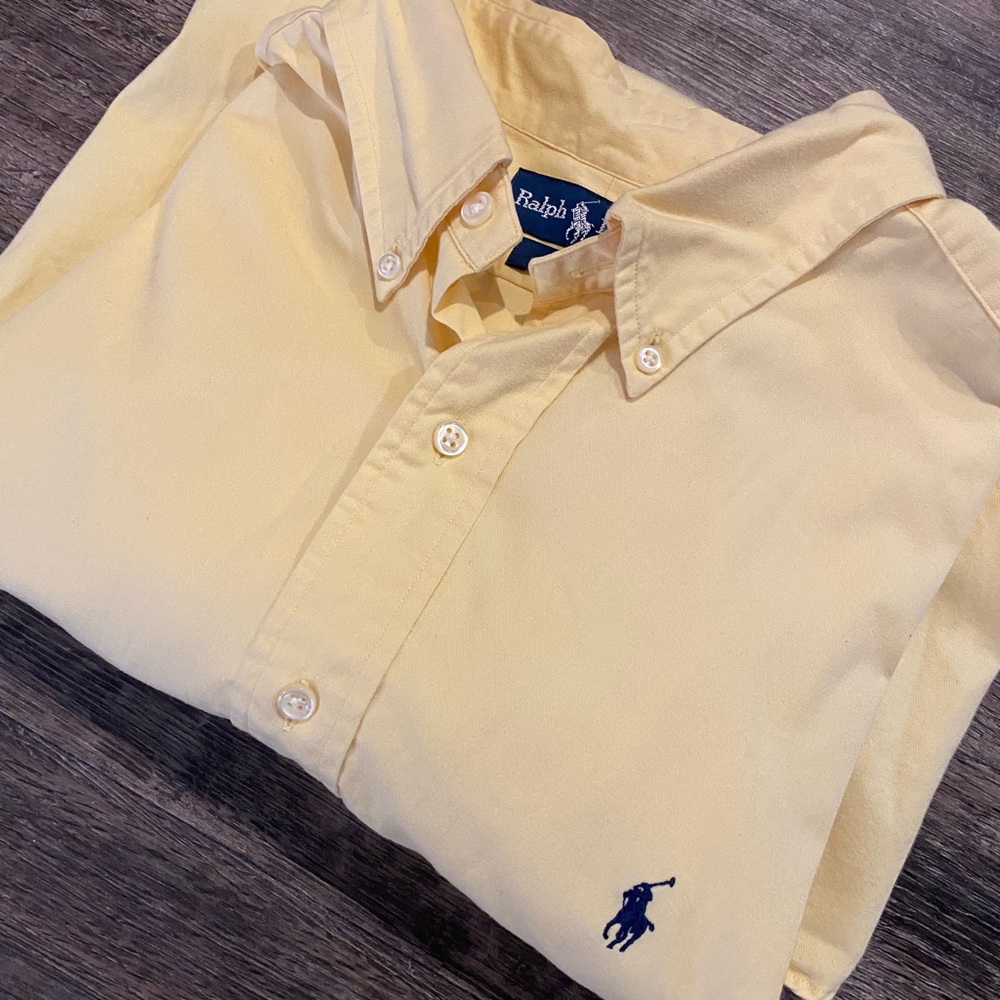 Polo Ralph Lauren Yellow
Blake Long Sleeve Button Up
Shirt - Men's XL